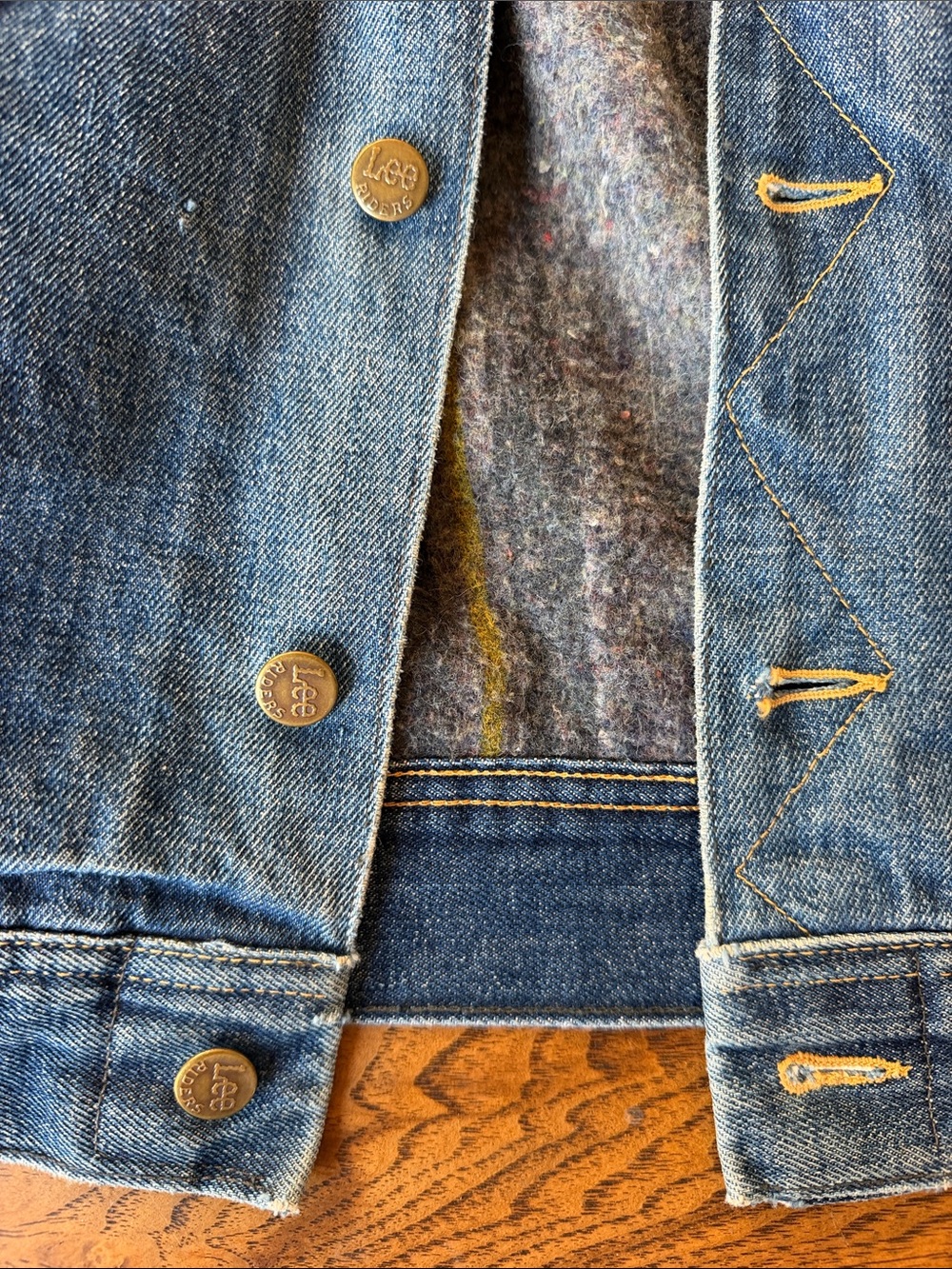 Original Lee Storm Rider Denim Jacket - Picture 6 of 8